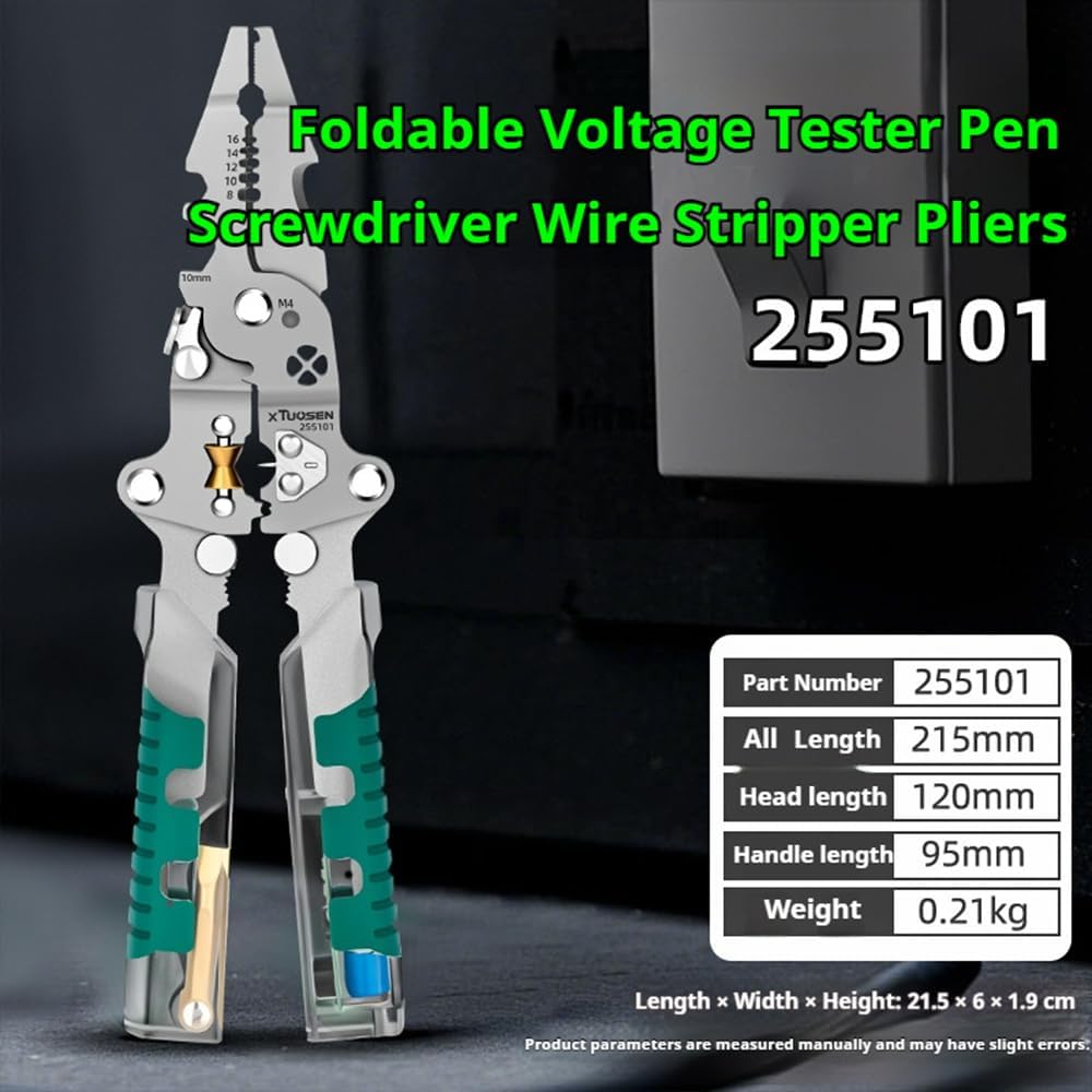 Pince Électrique Pliable 18-en-1